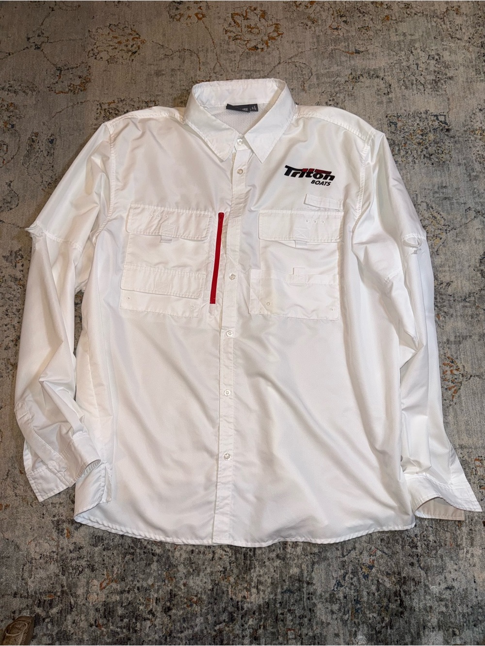 Triton Boats Men's Long-Sleeve Fishing Shirt XL PTX A106